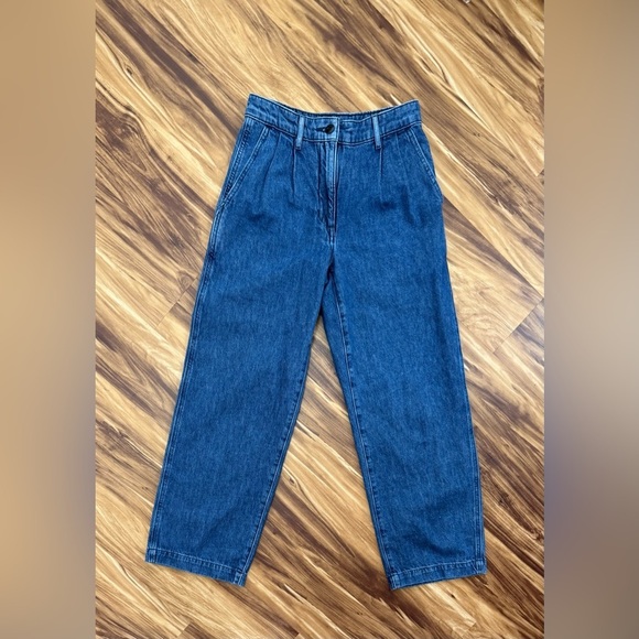 Aritzia The 90’s Sp Soft Pleated Wide Leg Jeans - Picture 6 of 7